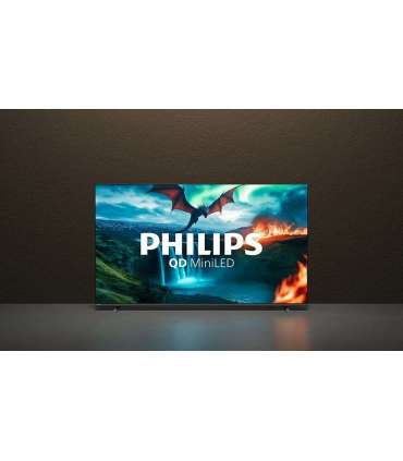 Philips QD MiniLED 4K TV 55MLED820/12 55 Smart TV TITAN OS Black