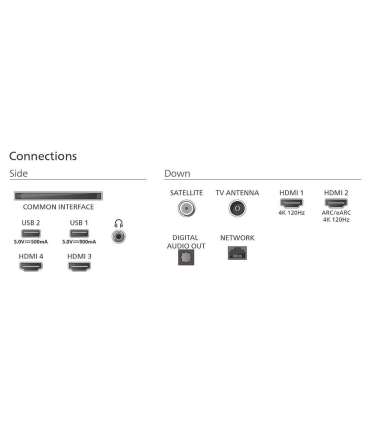 Philips OLED 4K Ambilight TV 77OLED820/12 77 Smart TV Google TV Grey