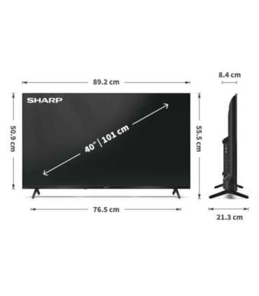 Sharp 40HF2265E 40 Smart TV Google TV