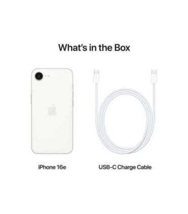 Apple iPhone 16e 256GB White Apple