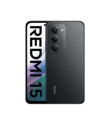 Xiaomi Redmi 15 4G Midnight Black 6.9 " IPS LCD 1080 x 2340 pixels Qualcomm Internal RAM 6 GB 128 GB |