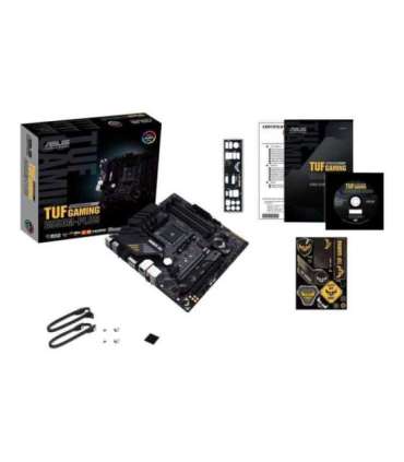 Asus TUF Gaming B550M-Plus Processor family AMD Processor socket AM4 DDR4 Memory slots 4 Chipset AMD B |