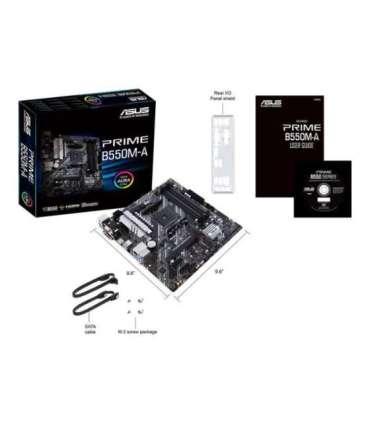 Asus PRIME B550M-A Processor family AMD Processor socket AM4 DDR4 Memory slots 4 Supported hard disk drive