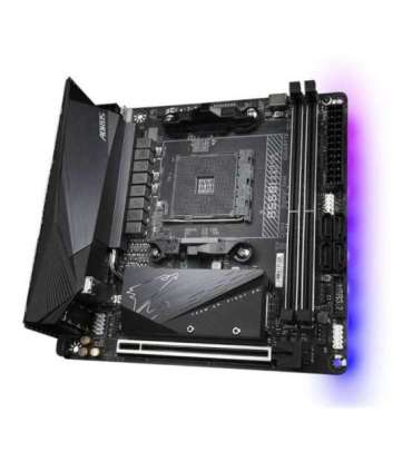 Gigabyte B550I AORUS PRO AX 1.0 Processor family AMD Processor socket AM4 DDR4 DIMM Memory slots 2 Chipset