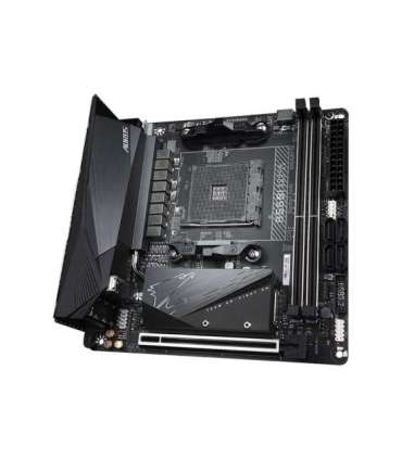 Gigabyte B550I AORUS PRO AX 1.0 Processor family AMD Processor socket AM4 DDR4 DIMM Memory slots 2 Chipset