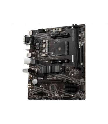 MSI A520M PRO Processor family AMD Processor socket AM4 DDR4 Memory slots 2 Chipset AMD A Micro ATX