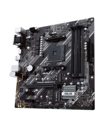 Asus PRIME B550M-K Processor family AMD Processor socket AM4 DDR4 Memory slots 4 Chipset AMD B Micro ATX