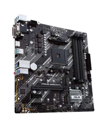 Asus PRIME B550M-K Processor family AMD Processor socket AM4 DDR4 Memory slots 4 Chipset AMD B Micro ATX