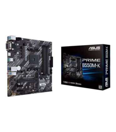 Asus PRIME B550M-K Processor family AMD Processor socket AM4 DDR4 Memory slots 4 Chipset AMD B Micro ATX