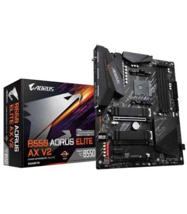 Gigabyte B550 AORUS ELITE AX V2 1.0 Processor family AMD Processor socket AM4 DDR4 DIMM Memory slots 4 |