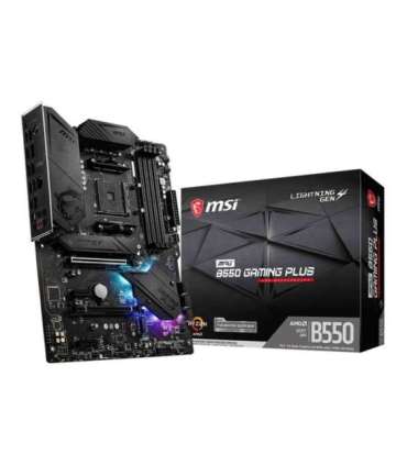 MSI MPG B550 GAMING PLUS Processor family AMD Processor socket AM4 DDR4 Memory slots 4 Chipset AMD B ATX