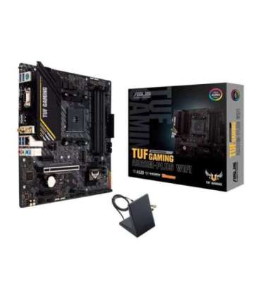 Asus TUF GAMING A520M-PLUS Processor family  AMD Processor socket AM4 DDR4 Memory slots 4 Supported hard