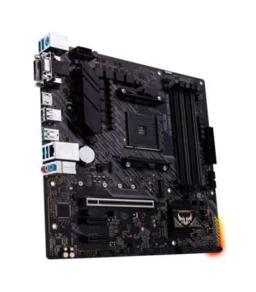 Asus TUF GAMING A520M-PLUS Processor family  AMD Processor socket AM4 DDR4 Memory slots 4 Supported hard
