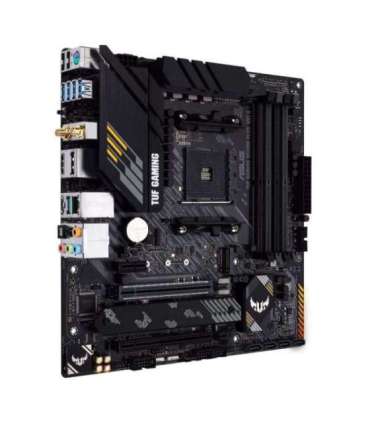 Asus TUF GAMING B550M-PLUS WIFI II Processor family AMD Processor socket AM4 DDR4 Memory slots 4 Chipset 