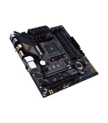 Asus TUF GAMING B550M-PLUS WIFI II Processor family AMD Processor socket AM4 DDR4 Memory slots 4 Chipset 