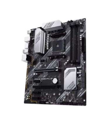 Asus PRIME B550-PLUS Processor family AMD Processor socket AM4 DDR4 DIMM Memory slots 4 Supported hard disk