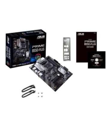 Asus PRIME B550-PLUS Processor family AMD Processor socket AM4 DDR4 DIMM Memory slots 4 Supported hard disk