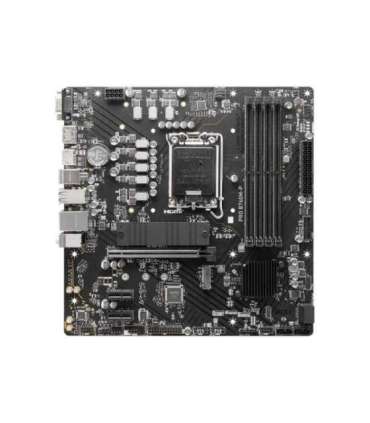 MSI PRO B760M-P Processor family Intel Processor socket  LGA1700 DDR5 DIMM Memory slots 4 Supported hard