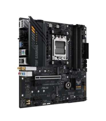 Asus TUF GAMING A620M-PLUS WIFI Processor family AMD Processor socket AM5 DDR5 DIMM Memory slots 4 Supported