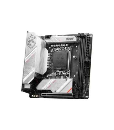 MSI MPG B760I EDGE WIFI Processor family Intel Processor socket  LGA1700 DDR5 DIMM Memory slots 2 Supported