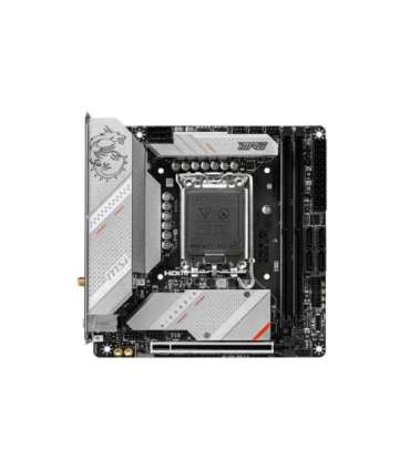 MSI MPG B760I EDGE WIFI Processor family Intel Processor socket  LGA1700 DDR5 DIMM Memory slots 2 Supported