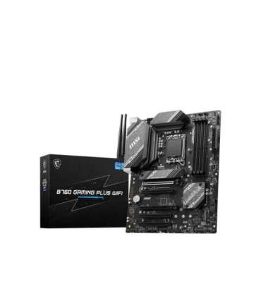MSI B760 GAMING PLUS WIFI Processor family Intel Processor socket  LGA1700 DDR5 Memory slots 4 Supported