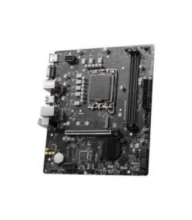 MSI PRO H610M-E Processor family Intel Processor socket  LGA1700 Supported hard disk drive interfaces SATA, M.2