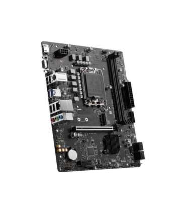 MSI PRO H610M-E Processor family Intel Processor socket  LGA1700 Supported hard disk drive interfaces SATA, M.2