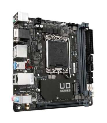 Gigabyte H610I Processor family Intel Processor socket LGA1700 DDR5 DIMM Supported hard disk drive interfaces