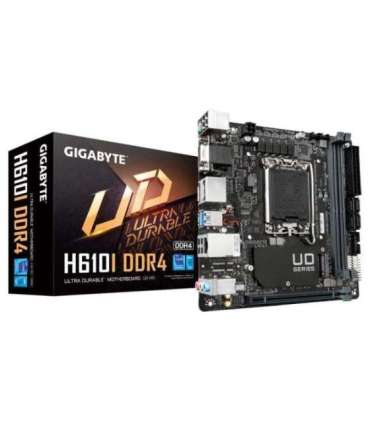 Gigabyte H610I Processor family Intel Processor socket LGA1700 DDR5 DIMM Supported hard disk drive interfaces