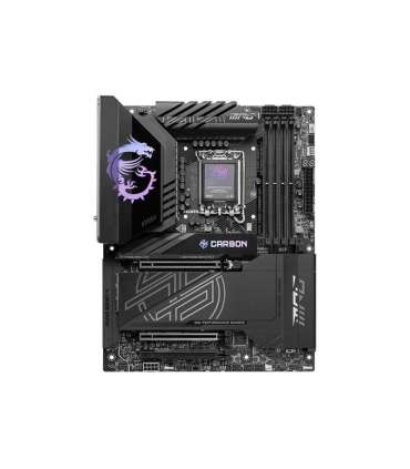 MSI MPG Z890 CARBON WIFI Processor family Intel Processor socket LGA1851 Supported hard disk drive interfaces