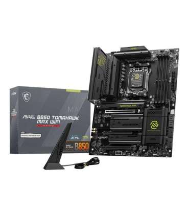 MSI MAG B850 TOMAHAWK MAX WIFI Processor family AMD Processor socket AM5 DDR5 Supported hard disk drive