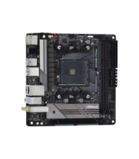 ASRock B550M-ITX/AC Processor family AMD Processor socket AM4 DDR4 Supported hard disk drive interfaces SATA,