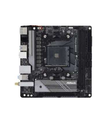 ASRock B550M-ITX/AC Processor family AMD Processor socket AM4 DDR4 Supported hard disk drive interfaces SATA,