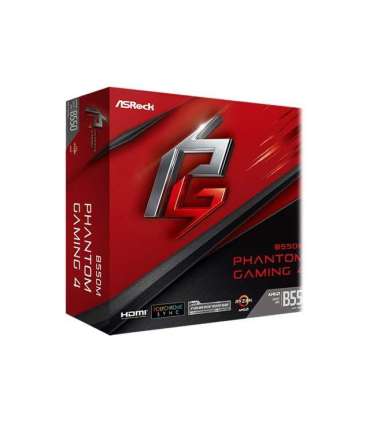 ASRock B550M Phantom Gaming 4 Processor family AMD Processor socket AM4 DDR4 Supported hard disk drive