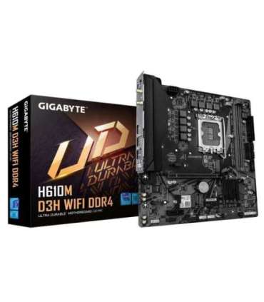 Gigabyte H610M D3H WIFI DDR4 Processor family Intel Processor socket LGA1700 Supported hard disk drive interfaces