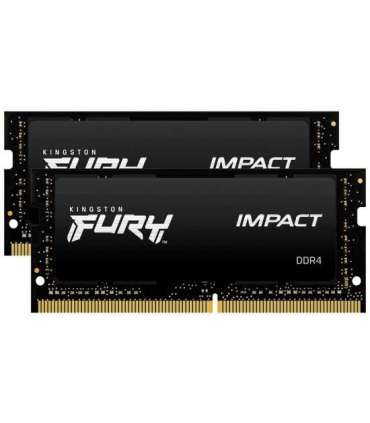 Kingston Fury Impact 2x8 GB SODIMM 3200 MHz Notebook Registered No ECC No