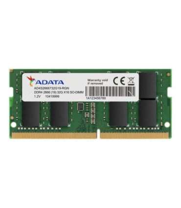ADATA Premier DDR4 RAM 8 GB SO-DIMM 2666 MHz Notebook Registered No ECC No