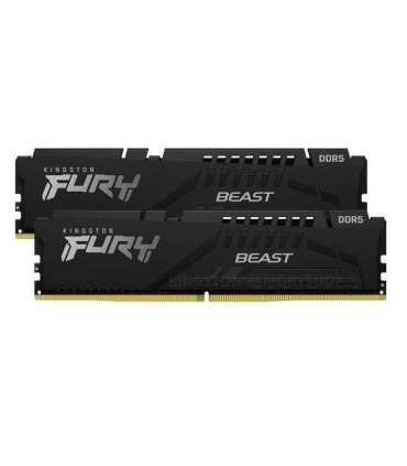 Kingston Fury Beast RGB 32 Kit (16GBx2) GB DDR5 5600 MHz PC/server Registered No ECC No