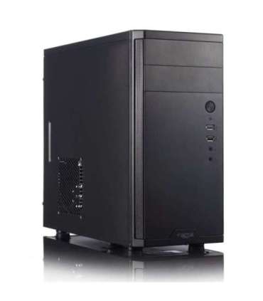Fractal Design CORE 1100 Black Micro ATX Power supply included No ATX PSUs, up to 185mm if a typical-length