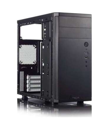Fractal Design CORE 1100 Black Micro ATX Power supply included No ATX PSUs, up to 185mm if a typical-length