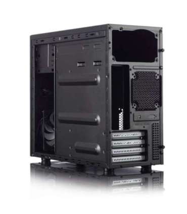 Fractal Design CORE 1100 Black Micro ATX Power supply included No ATX PSUs, up to 185mm if a typical-length