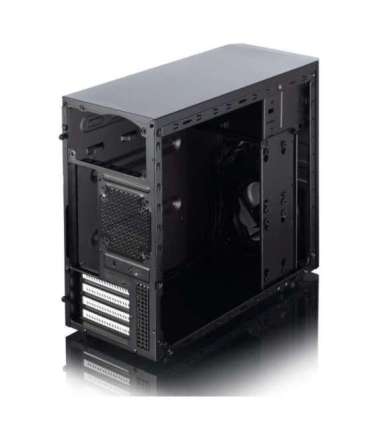 Fractal Design CORE 1100 Black Micro ATX Power supply included No ATX PSUs, up to 185mm if a typical-length