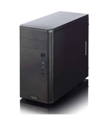 Fractal Design CORE 1100 Black Micro ATX Power supply included No ATX PSUs, up to 185mm if a typical-length