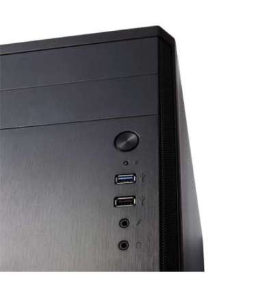 Fractal Design CORE 1100 Black Micro ATX Power supply included No ATX PSUs, up to 185mm if a typical-length