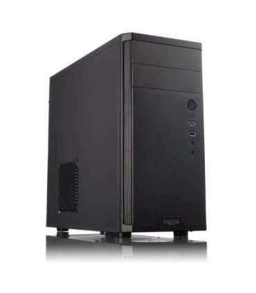 Fractal Design CORE 1100 Black Micro ATX Power supply included No ATX PSUs, up to 185mm if a typical-length