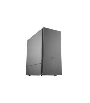 Cooler Master Silencio S600 with steel side panel Black Mini ITX, Micro ATX, ATX Power supply included No