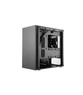 Cooler Master Silencio S400 with Steel side panel Black Mini ITX, Micro ATX Power supply included No