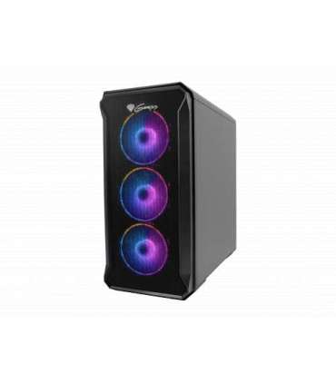 GENESIS IRID 503 ARGB Pc case, Micro tower, 2xUSB 2.0, 2x Jack, 1xUSB 3.0, Black Genesis IRID 503 ARGB Black ATX