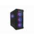 GENESIS IRID 503 ARGB Pc case, Micro tower, 2xUSB 2.0, 2x Jack, 1xUSB 3.0, Black Genesis IRID 503 ARGB Black ATX